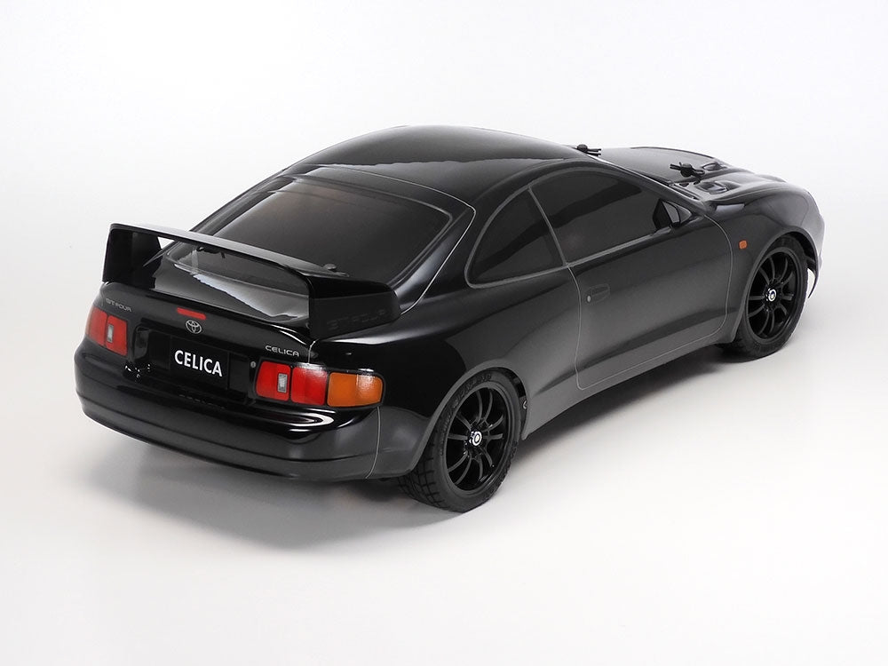 Tamiya 47510 1:10 Toyota Celica GT-Four TT-02 Black Painted Body RC Car Kit