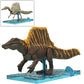 Bandai 2807580 Jurassic World Spinosaurus Plannosaurus Plastic Model Kit