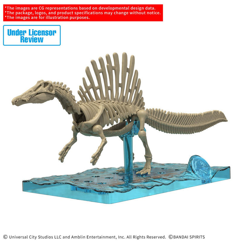 Bandai 2807580 Jurassic World Spinosaurus Plannosaurus Plastic Model Kit