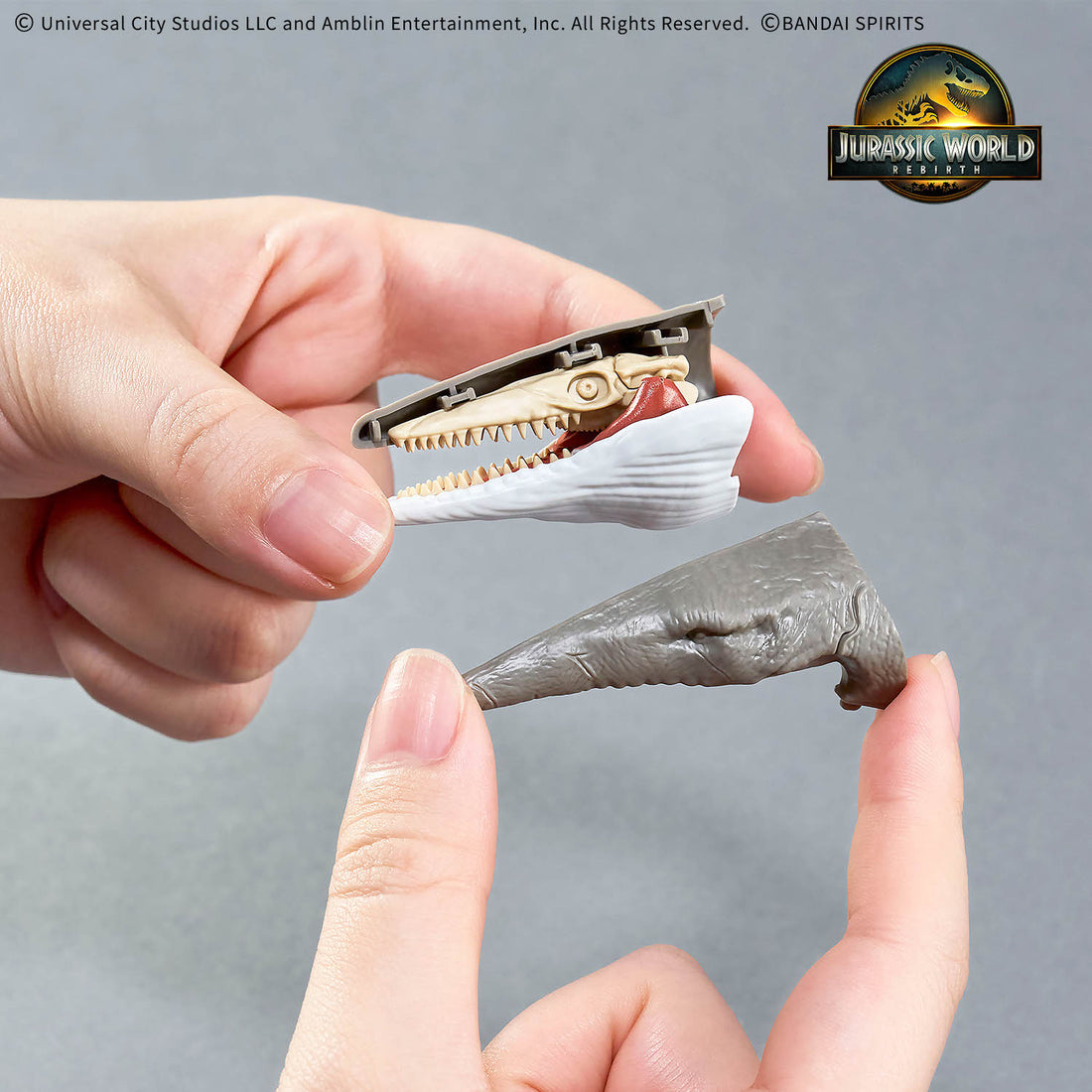 Bandai 2801662 Plannosaurus Jurassic World Mosasaurus Plastic Model Kit