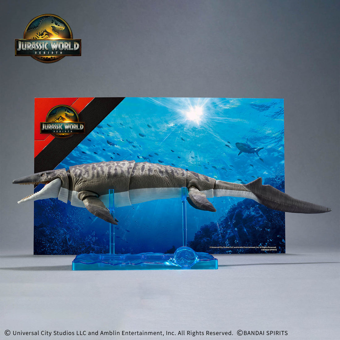 Bandai 2801662 Plannosaurus Jurassic World Mosasaurus Plastic Model Kit