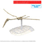 Bandai 2821144 Jurassic World Quetzalcoatlus Plannosaurus Plastic Model Kit