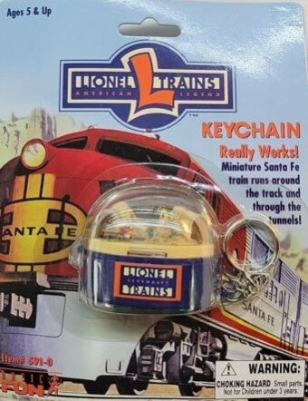Lionel 591-0 Working Miniature Santa Fe Keychain