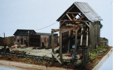 John Rendall Scale Models HO Ward's Salvage "No Compromise" Building Kit