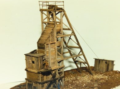 John Rendall HO Burnt River Mining Co. Craftsman Building Kit