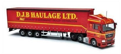 Corgi CC15206 1:50 Diecast Man TG-X Vinyl Curtainside D.J.B. Haulage LTD