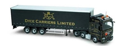 Corgi CC15201 1:50 Diecast MAN TGX Curtainside Dyce Carriers LTD-Aberdeen