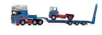 Corgi CC13743 1:50 Diecast Scania R Step Frame Trailer & Atkinson Borderer Load