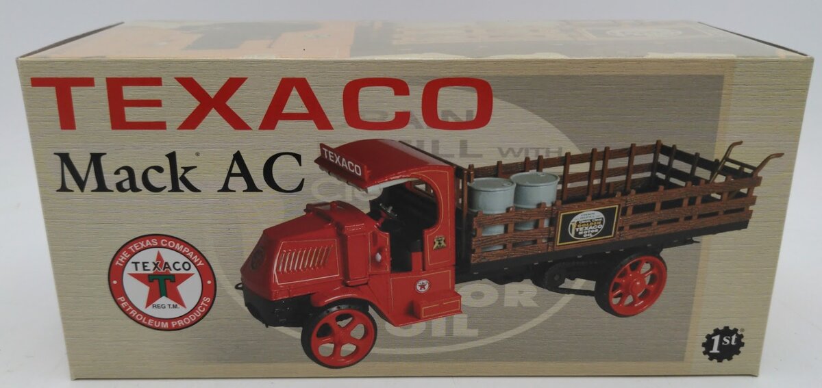 First Gear 19-2571 1:34 Scale Die Cast Texaco Mack AC Stakebed Pickup Truck