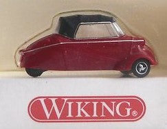 Wiking 812 01 24 1:87 Diecast Red Messerschmitt KR 201 Vehicle