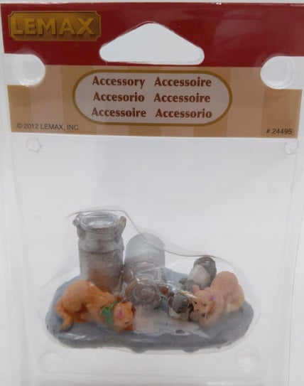 Lemax 24495 Christmas Village Spilt Milk Accessory