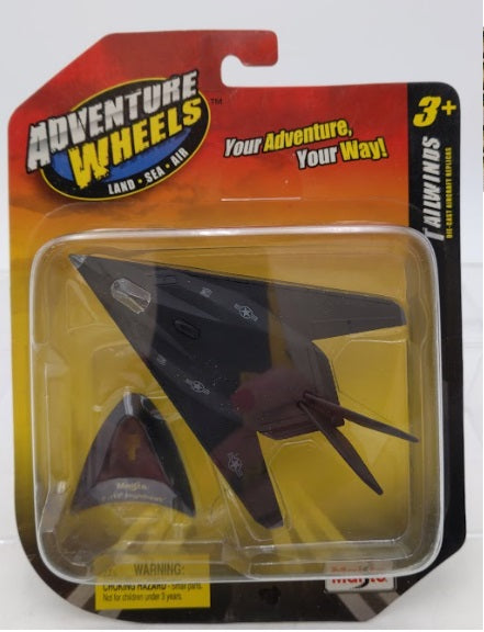 Maisto 15061 1:87 Tailwinds F-117 Nighthawk Black Die-Cast Metal Model Aircraft