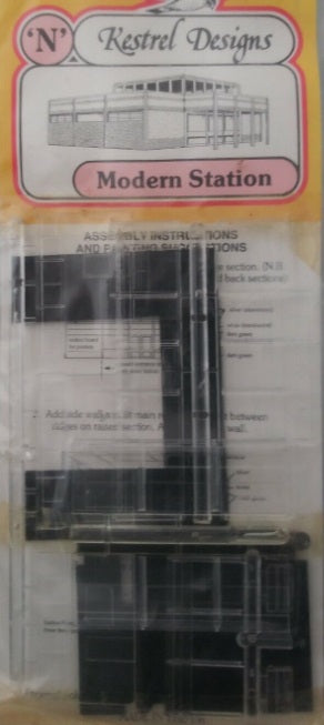Kestrel Designs KD29 N Scale Modern Station Building Kit