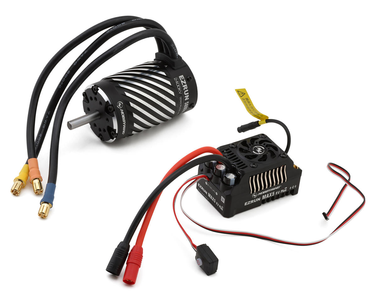 HobbyWing 38010611 EZRun MAX5 HV + G2 Sensorless BL ESC & Motor Combo w/ 5690SL