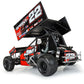 AKA Products, Inc. AKA13138QR 1:10 Array SSLW Rear 1.7"/2.2" Dirt Oval Tires (2)
