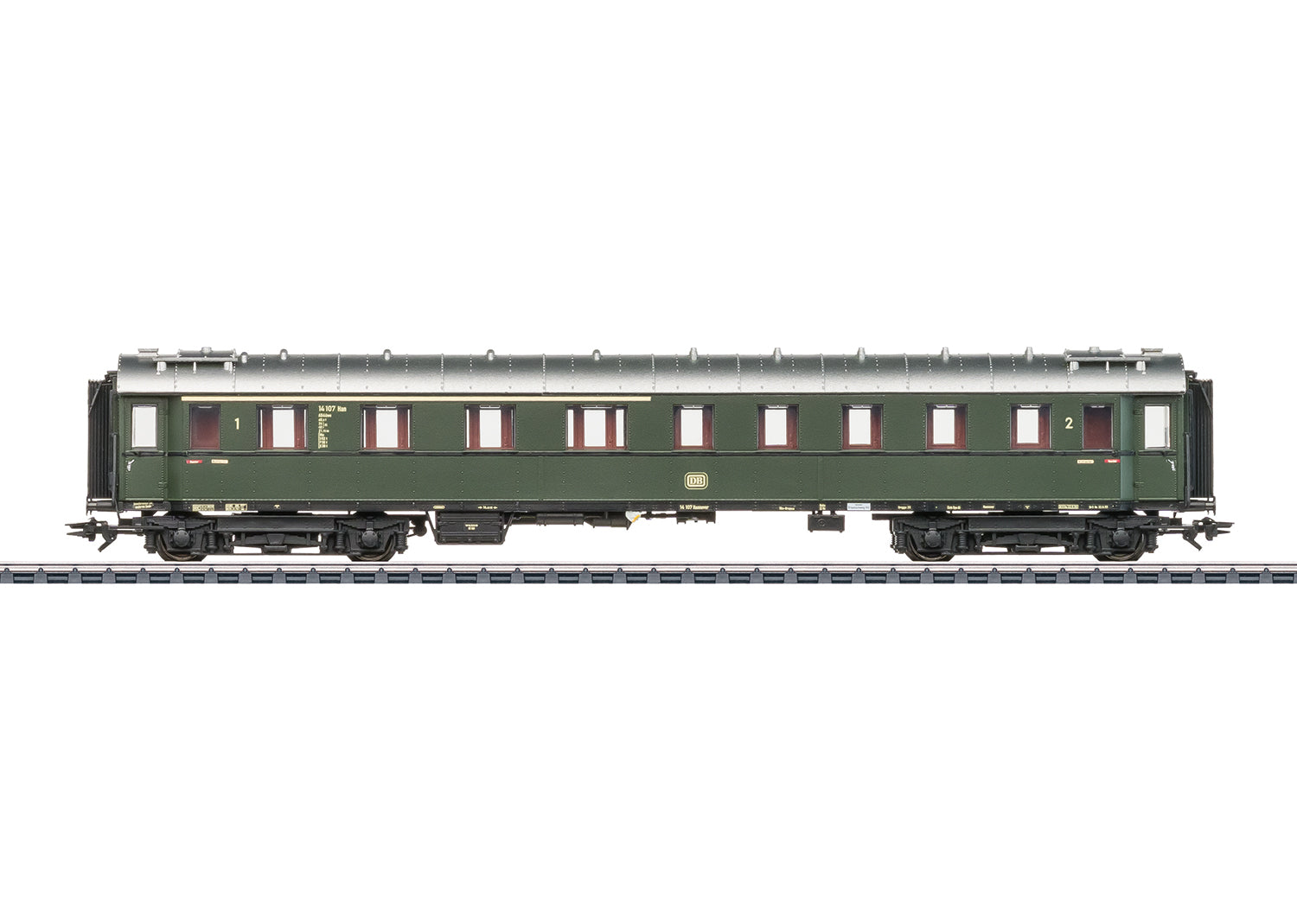 Marklin 42510 HO German Federal Railroad Type AB4uwe Express Train Passenger Car