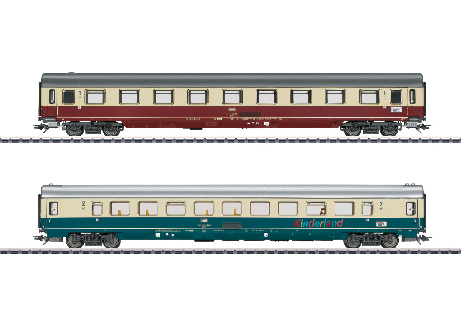 Marklin 43768 HO FD Konigssee Passenger Car (Set of 2)