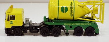 Conrad 6103 1:50 Diecast MAN Beamix Cement Silo Setting Tractor Trailer
