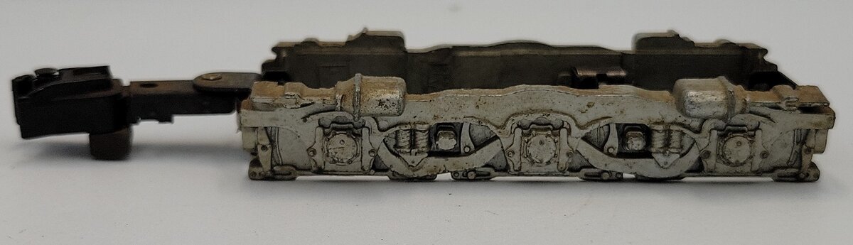 American Flyer XA13A802 Cast Silver Alco Operating Coupler Truck Frame/Collector
