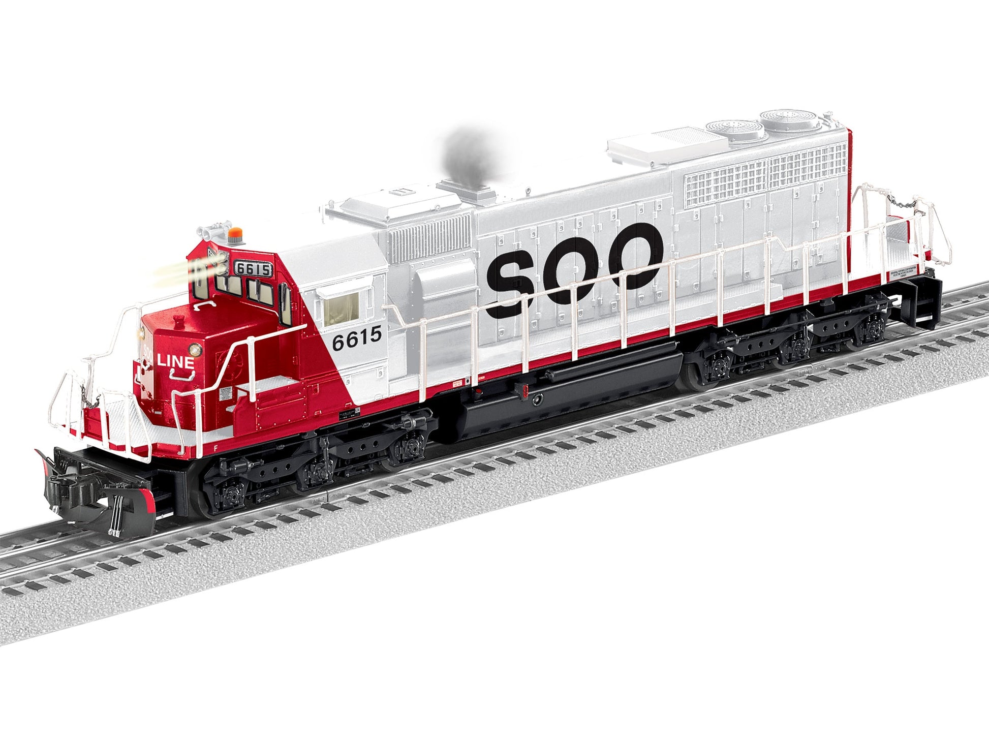 Lionel 2533431 O Soo LEGACY SD40-2 Diesel Locomotive #6615