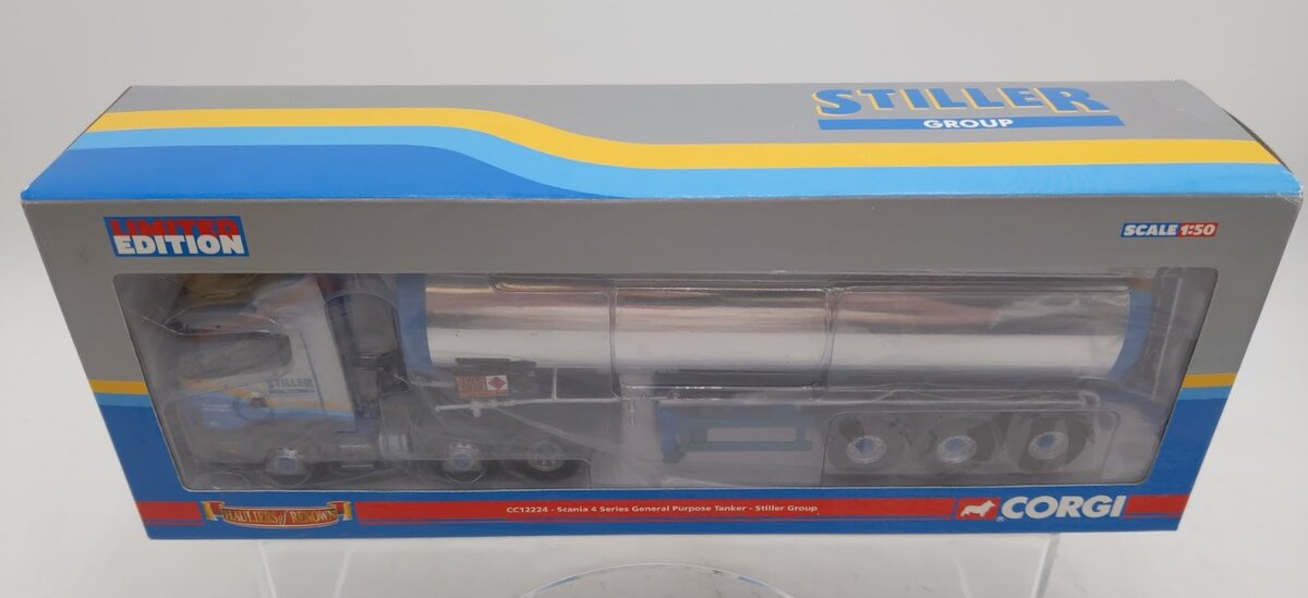 Corgi CC12224 1:50 Scania 4 Series General Purpose Tanker Limited Edition