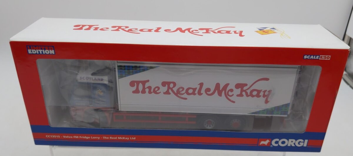 Corgi CC13515 Volvo FM Fridge Lorry The Real McKay Ltd Limited Edition