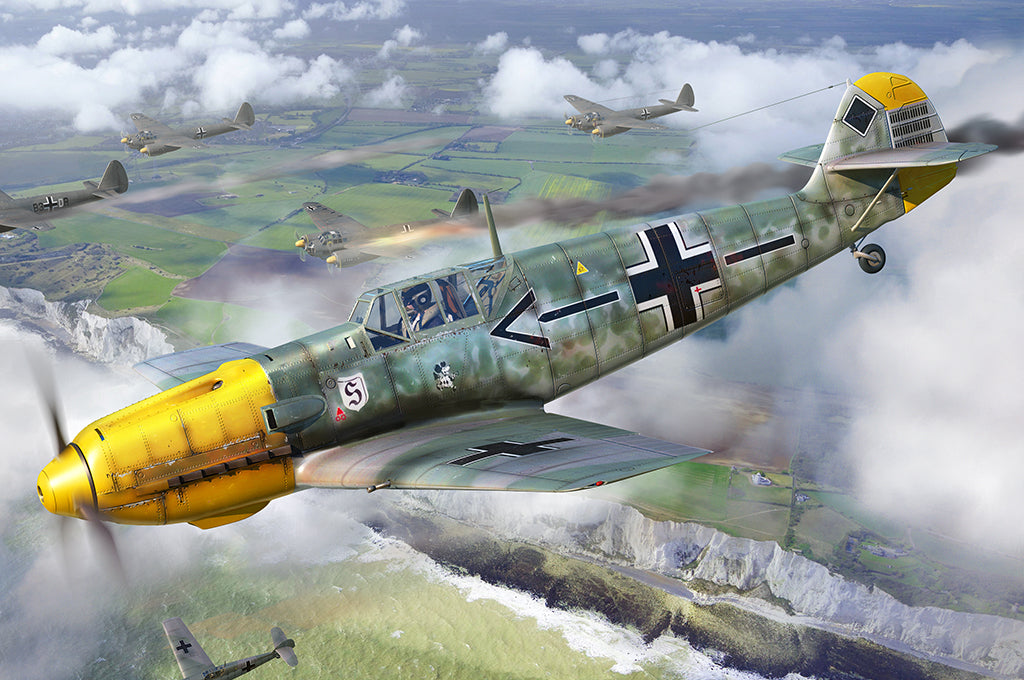 Hobby Boss 81792 1:48 Messerschmitt Bf109E-4 Aircraft Plastic Model Kit