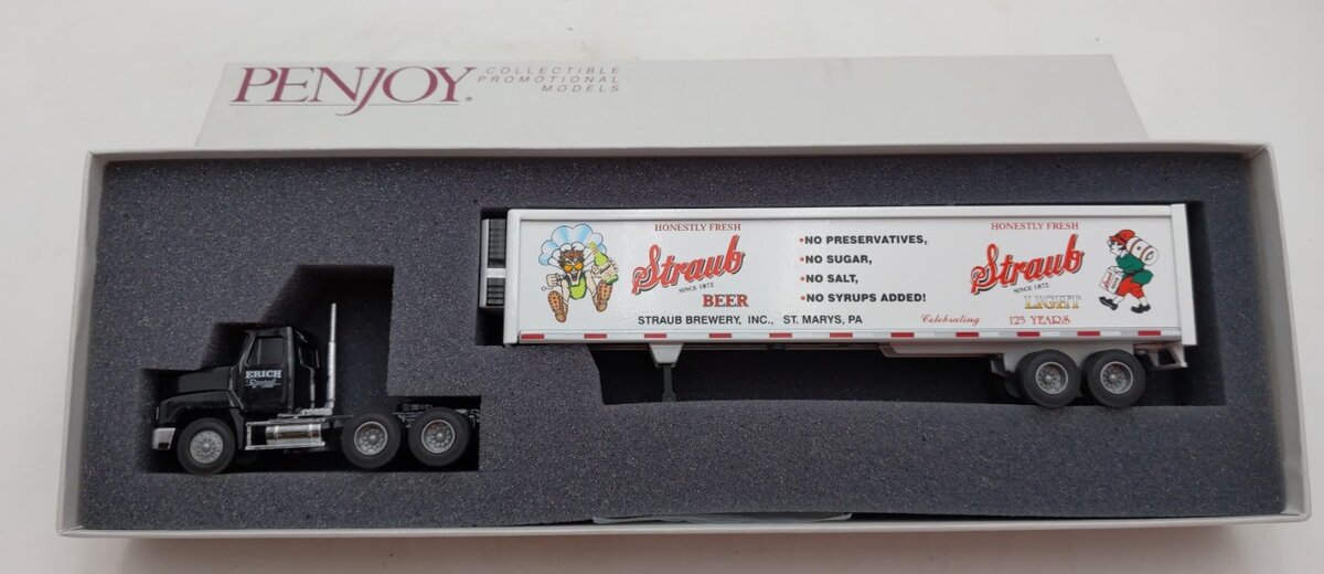 Penjoy 6699 1:64 LE Straub Beer St Mary's PA Diecast Truck 125 Anniversary