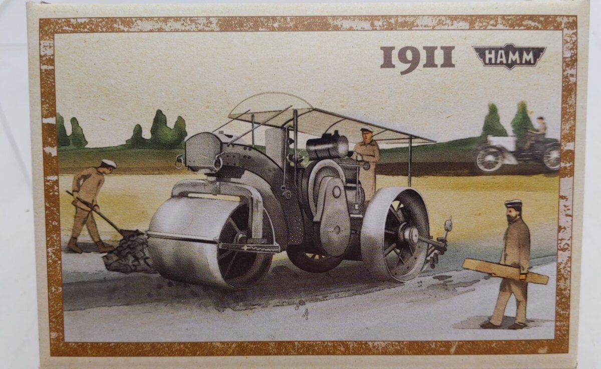 Acme 1911 1:50 By HAMM Dreiradwalze Three-Wheel Roller Diecast Model