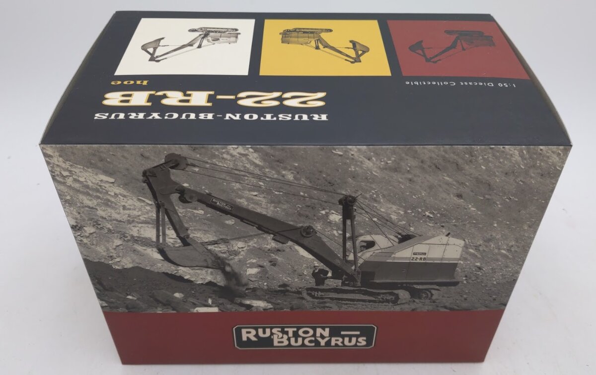 EMD T002.1 1:50 Scale Ruston-Bucyrus 22-RB Cable Hoe W/Metal Tracks