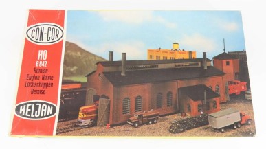 Heljan B842 HO Scale Engine House Building Kit