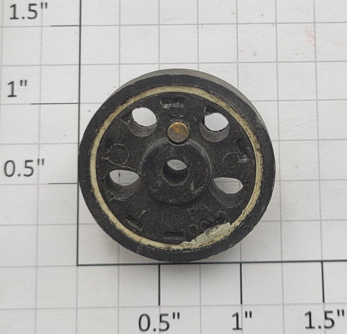 American Flyer XA10010-A3 Flangeless Wheel with Square Stud