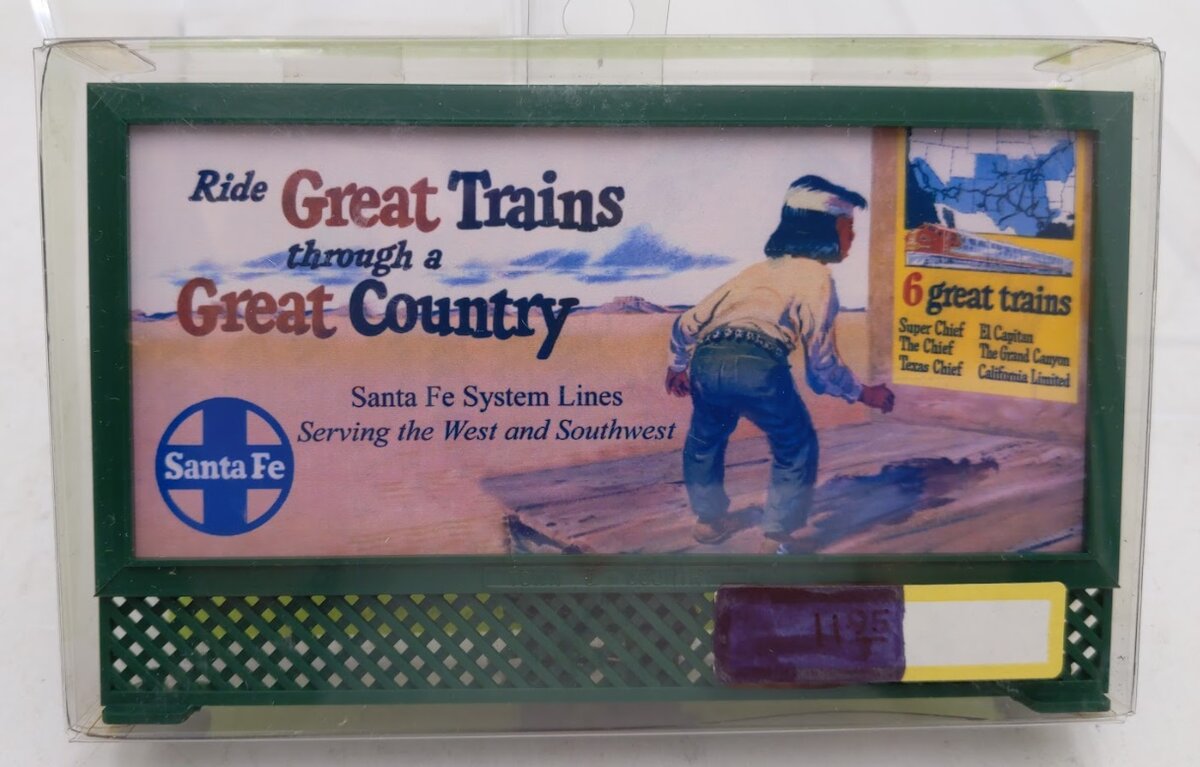 Town & Country Hobbies T258 Santa Fe 6 Great TrainsBlinking Billboard 12-14Volts
