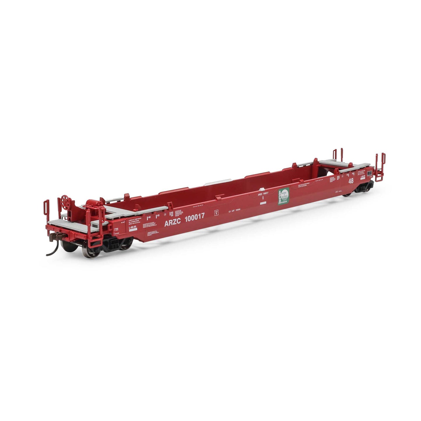 Athearn ATH-1359 HO Arizona & California 48' Husky Stack Well #100017