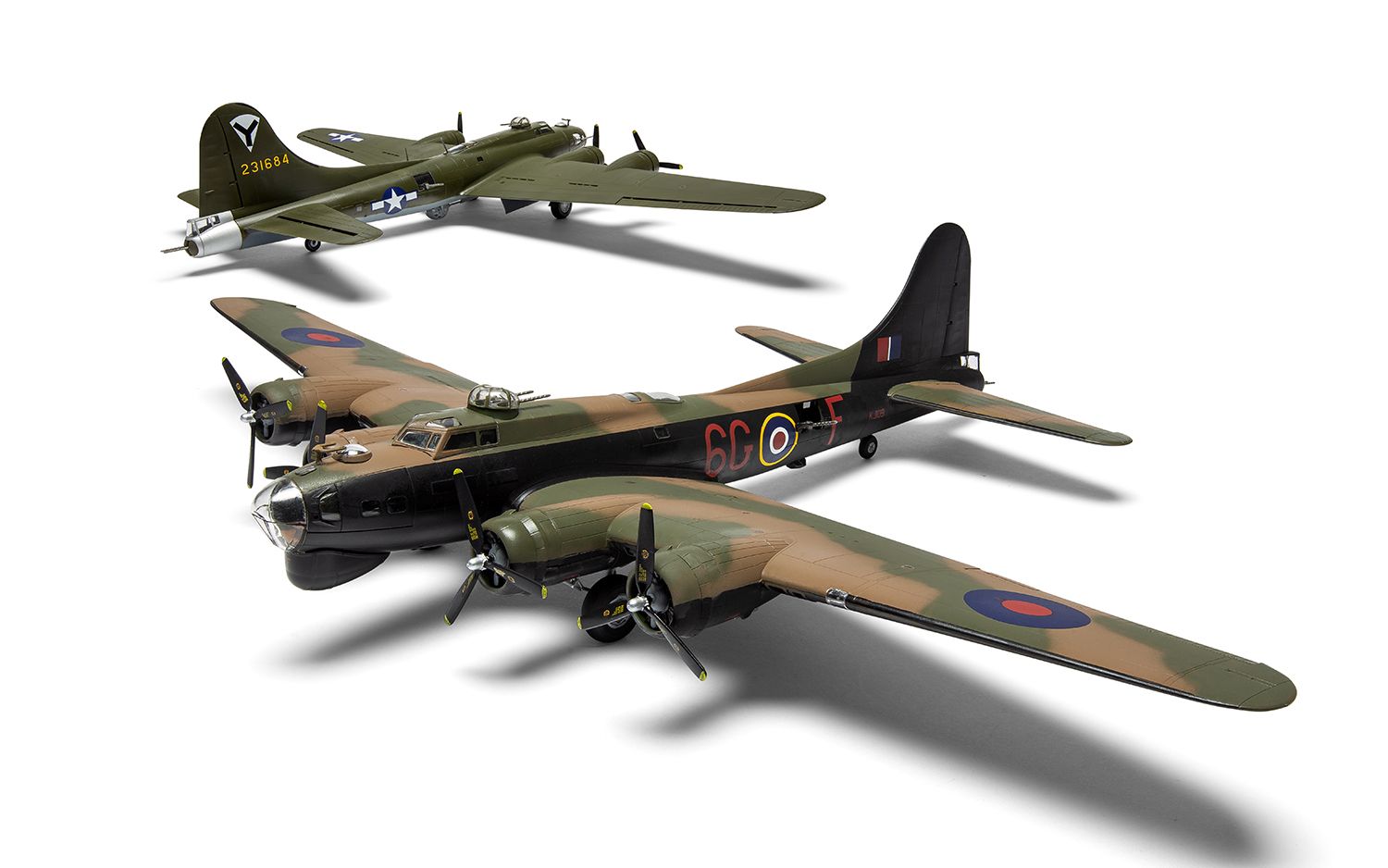 Airfix Products A08018A 1:72 Boeing B-17G / Fortress Mk.III Aircraft Plastic Kit