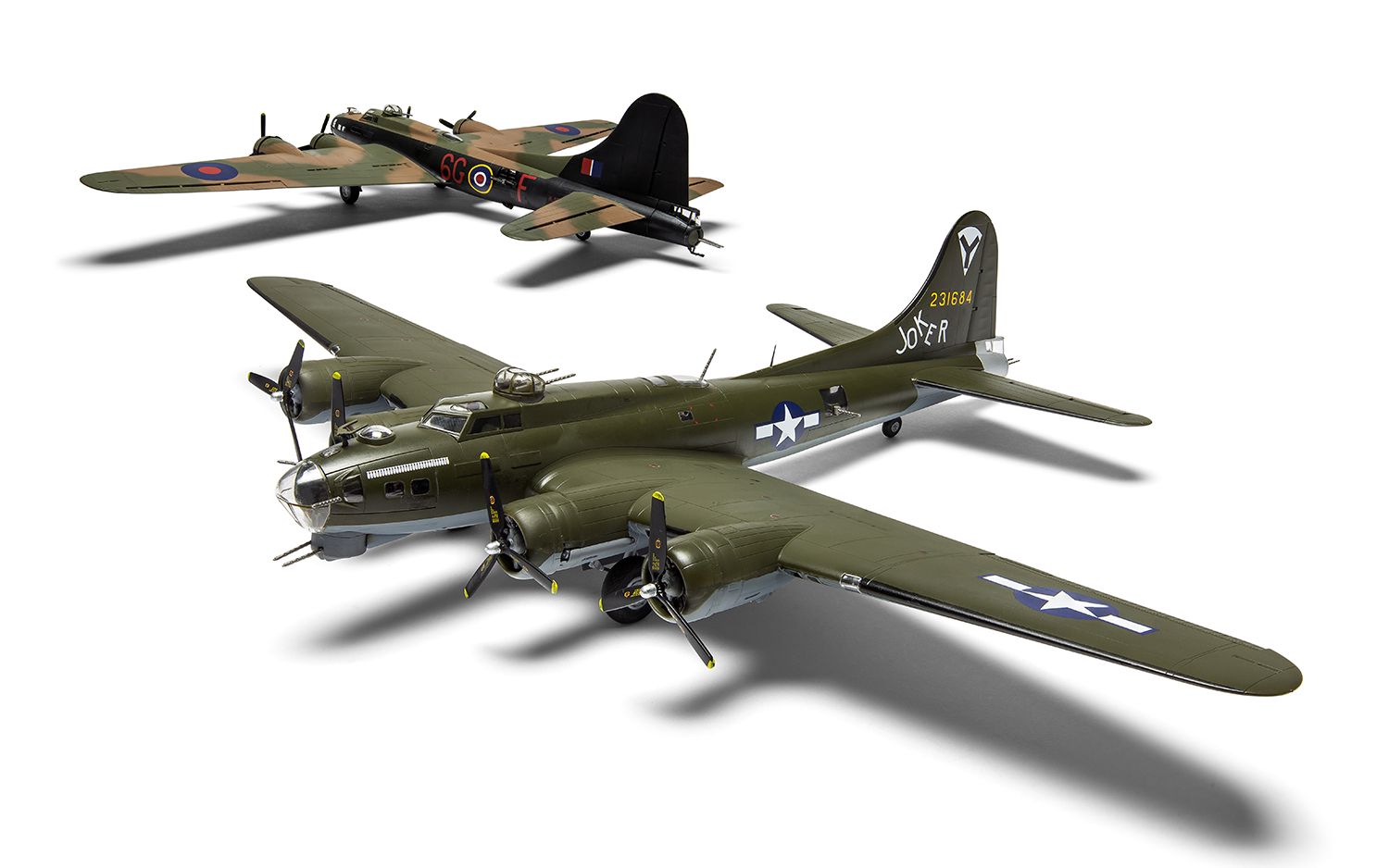 Airfix Products A08018A 1:72 Boeing B-17G / Fortress Mk.III Aircraft Plastic Kit