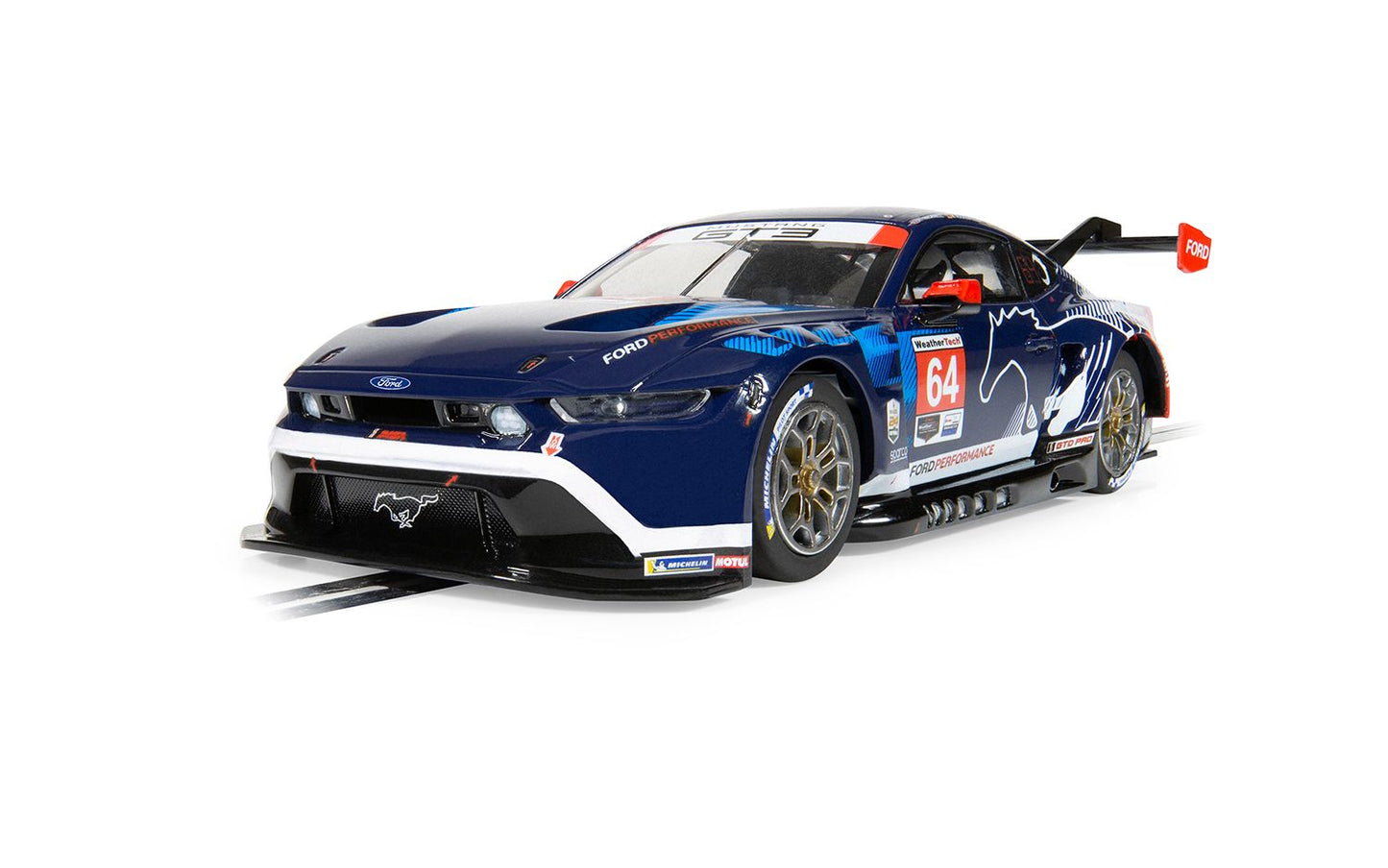 Scalextric C4503 1:32 Multimatic Motorsports 2024 Ford Mustang GT3 Slot Car