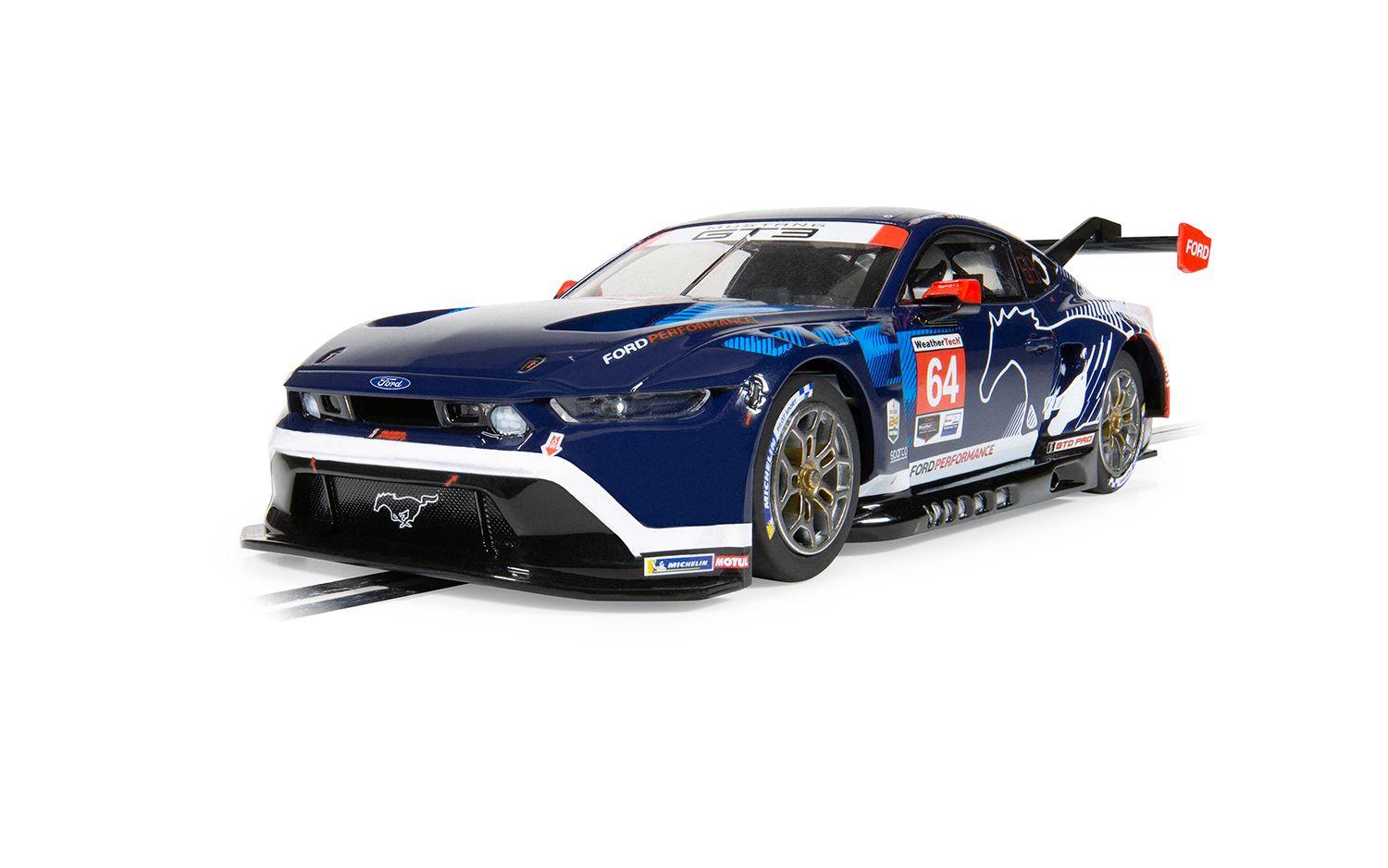 Scalextric C4503 1:32 Multimatic Motorsports 2024 Ford Mustang GT3 Slot Car