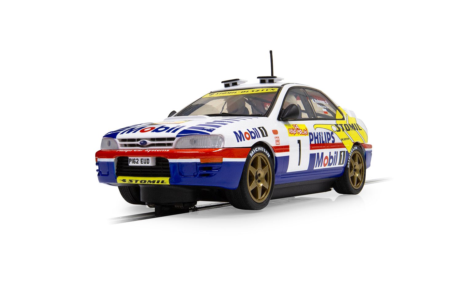 Scalextric C4507 1:32 1997 ERC Champion Subaru Impreza WRX Slot Car
