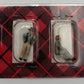 Campbell Scale Models 1236 HO Scale Weston Mini Figure Checker Player Set (3,2)