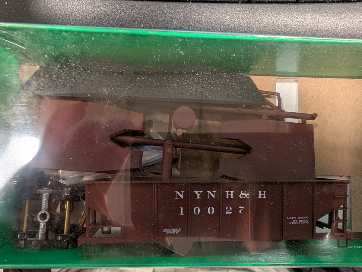 Bowser 56225 HO NYNH&H GLa 2-Bay Hopper #10027