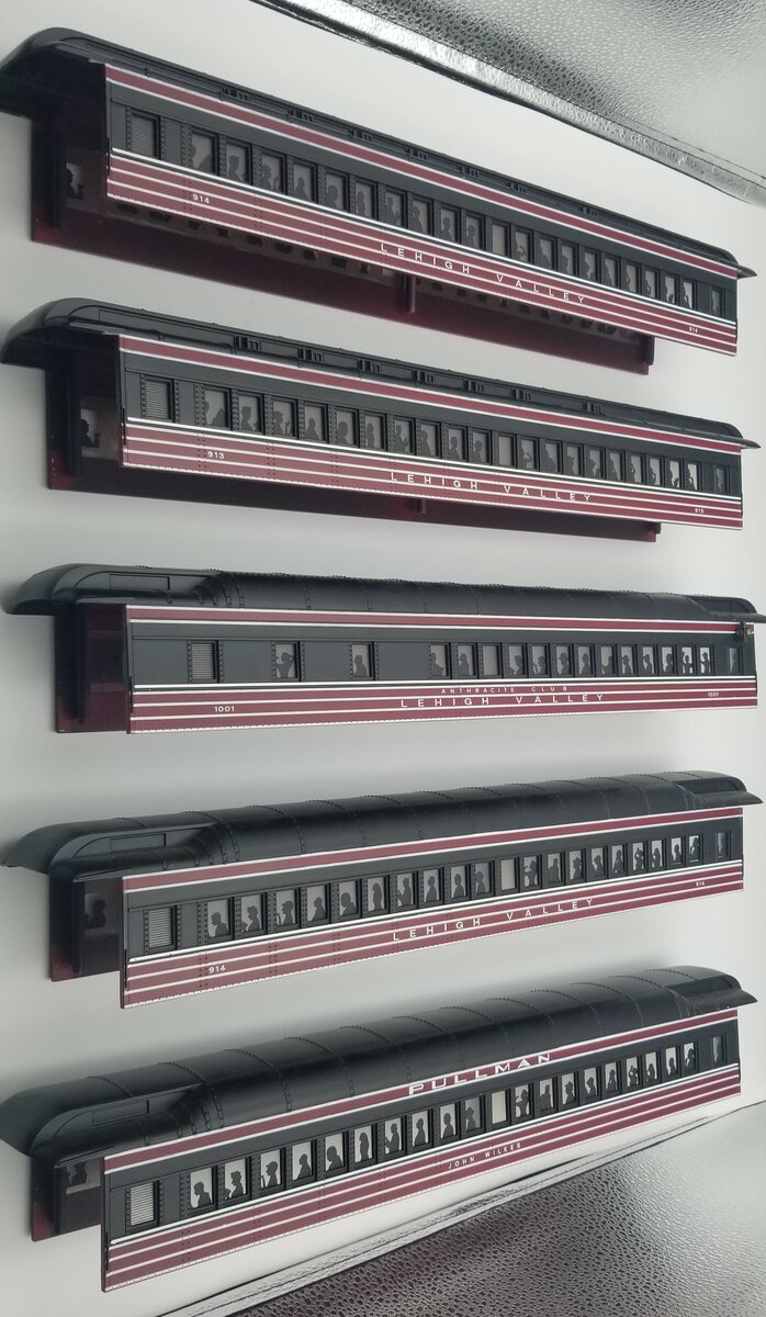 Lionel 20-4010-1 Lehigh Valley O Scale Premier Madison Shell Lot