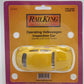 MTH 30-2537 O RailKing Yellow Union Pacific Volkswagen Inspection Car Diecast