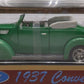 YatMing Road Legends 92238 1:18 1937 Ford Convertible Diecast Model (Green)