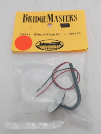 Bridge Masters 0007 Rural Electrification Green Structual Lamp W/Resistor