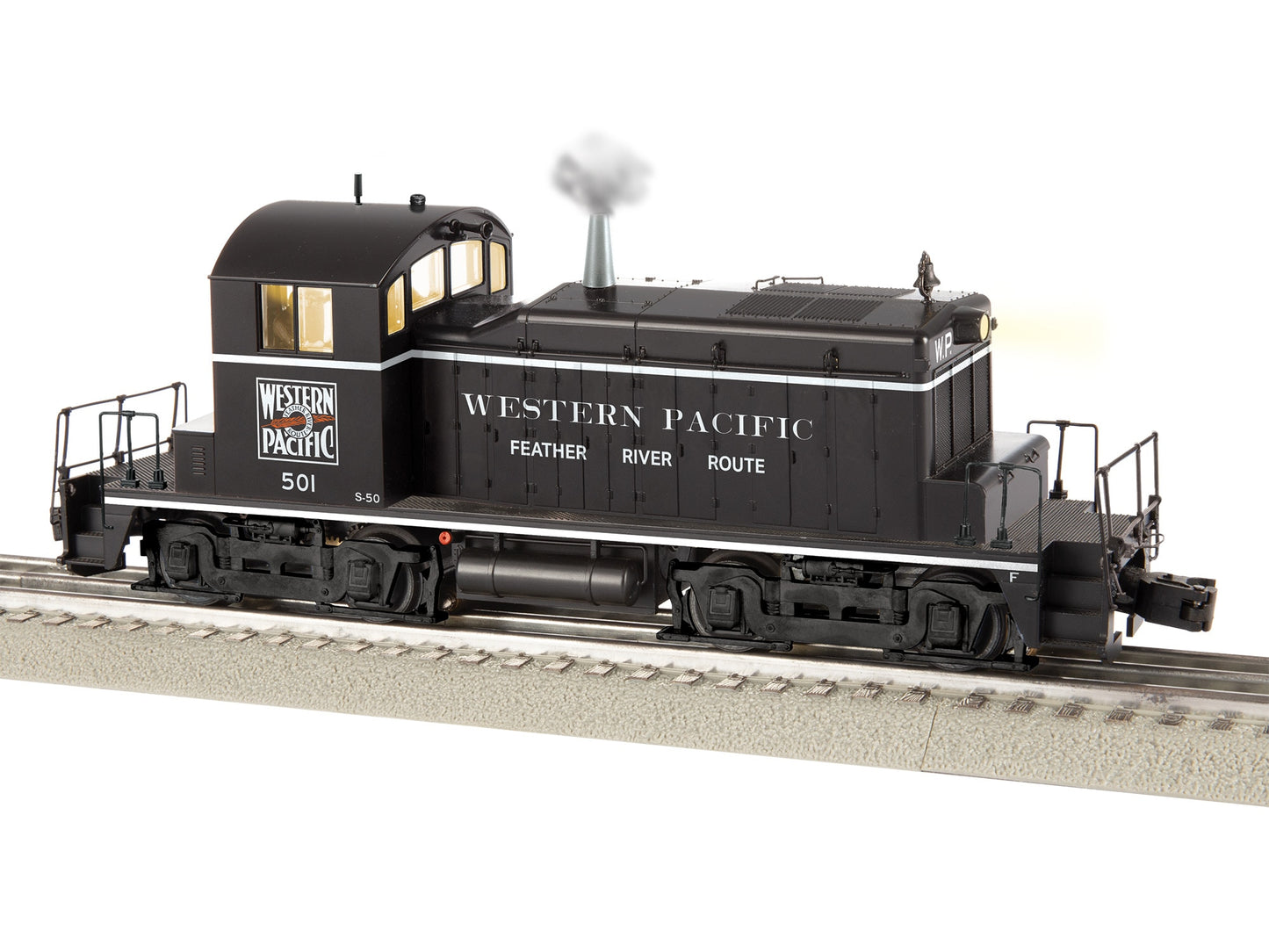 Lionel 2533380 O Western Pacific LEGACY SW1 Diesel Locomotive #501