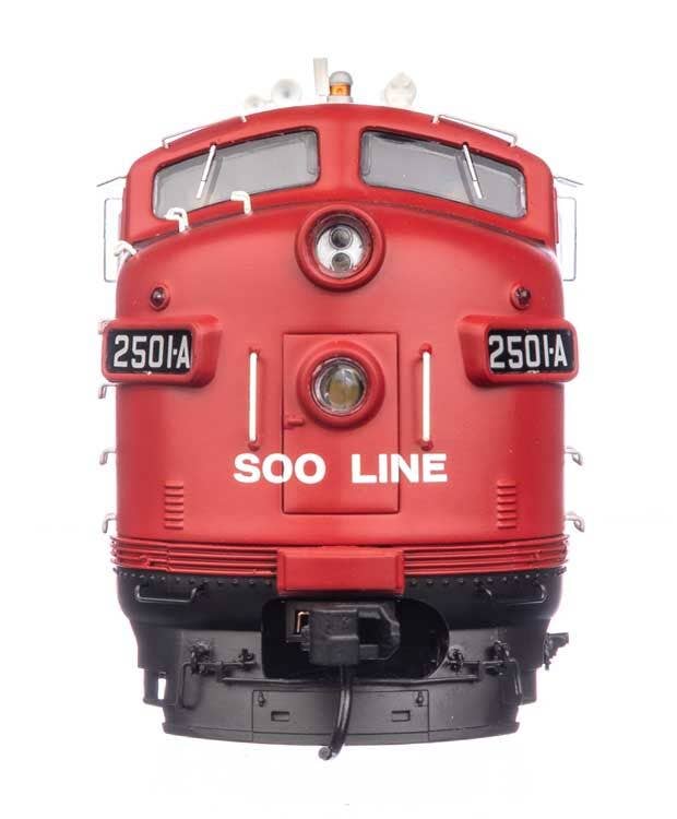 Walthers 920-49555 HO Soo Line EMD FP7 & F7B Diesel Locomotive #2501A & #2501C