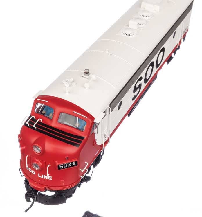 Walthers 920-49556 HO Soo Line EMD FP7 Diesel Locomotive Standard DC #502A