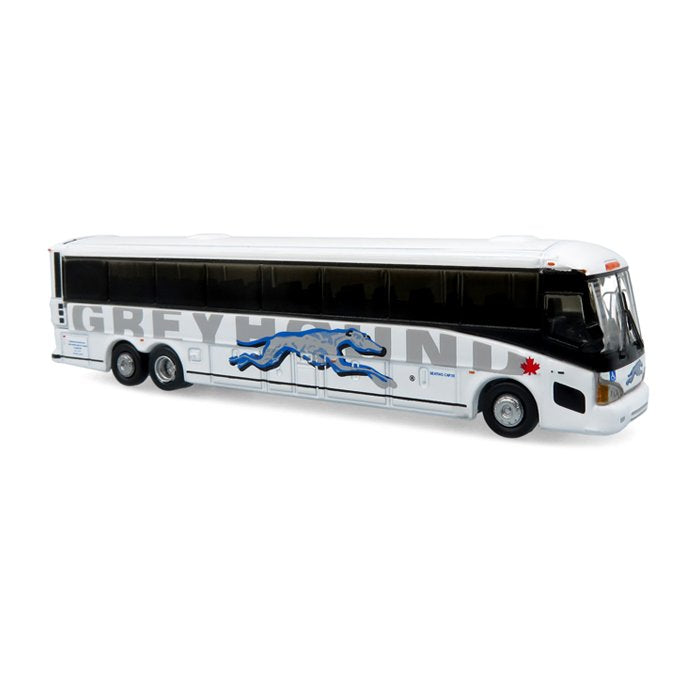 Iconic Replicas 160-0570 1:160 Greyhound Canada Shadow Trim MCI D4505 Coach