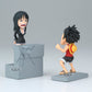 Bandai BPR28829 3.9" Banpresto One Piece Monkey.D.Luffy & Nico Robin